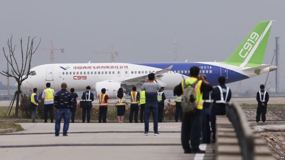 China Made Passenger Jet Takes Test Flight 9News Nigeria