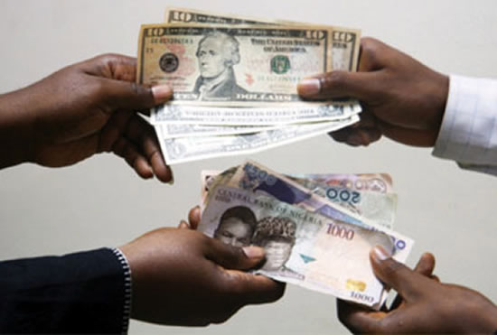 Naira Dollar Exchange rate