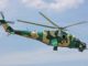 Nigeria Military Helicopter