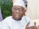 Obasanjo says investigate the lawmakers