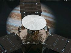 Solar Powered Juno Spacecraft