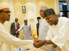 Buhari meets Dogara in Aso Rock