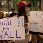 Build the wall says Trump supporters