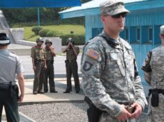 N. Korea Threatens to Fire at US S. Korea Troops Lights