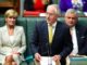 Australia Prime Minister Turnbull in Parliament