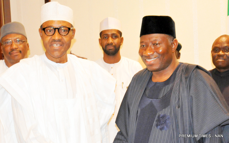 Buhari and Dr. Goodluck Ebele Jonathan