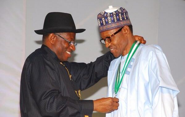 Buhari and Jonathan 9News Nigeria