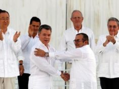 Colombia Marxist rebels sign accord ending 52 year war