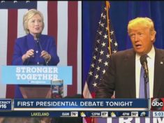 Hillary Clinton and Donald Trump First Presidential debate