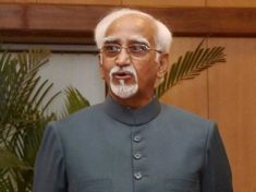 India’s Vice President Hamid Ansari