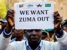 Protesters urge S.Africas Zuma top ANC leaders to quit party posts