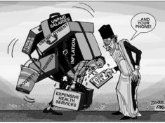Recession cartoon 9News Nigeria