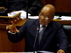 South Africas Presdident Jacob Zuma