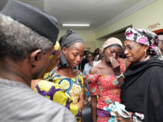 Chibok Girls reception tears and joy