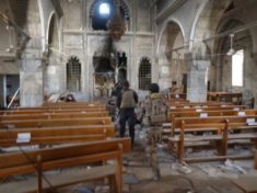 Church bells peal in town retaken by Iraqi troops from Islamic State