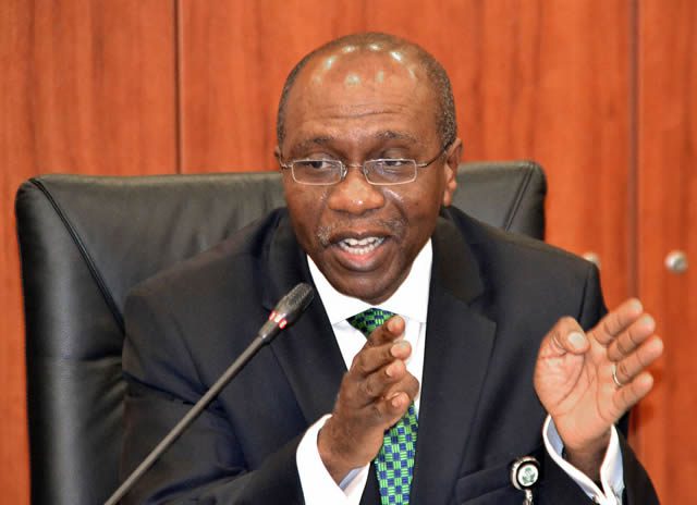 Central Bank of Nigeria CBN Governor Godwin Emefiele