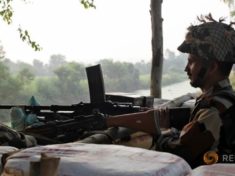 India Pakistan soldiers exchange fire across frontier no casualties