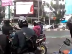 Porn film plays on Jakarta billboard police investigate