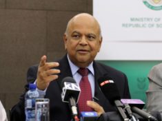 South Africas Gordhan says economy may be bottoming out