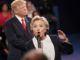 Trump and Clinton on Presidential debate