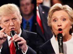 US Election Clinton Trump hurl insults as world watches