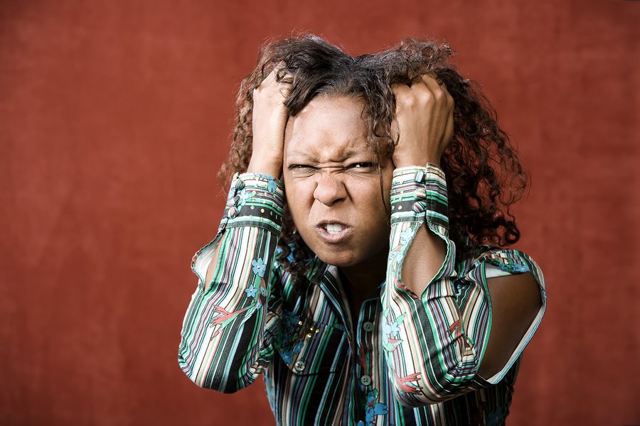Angry woman