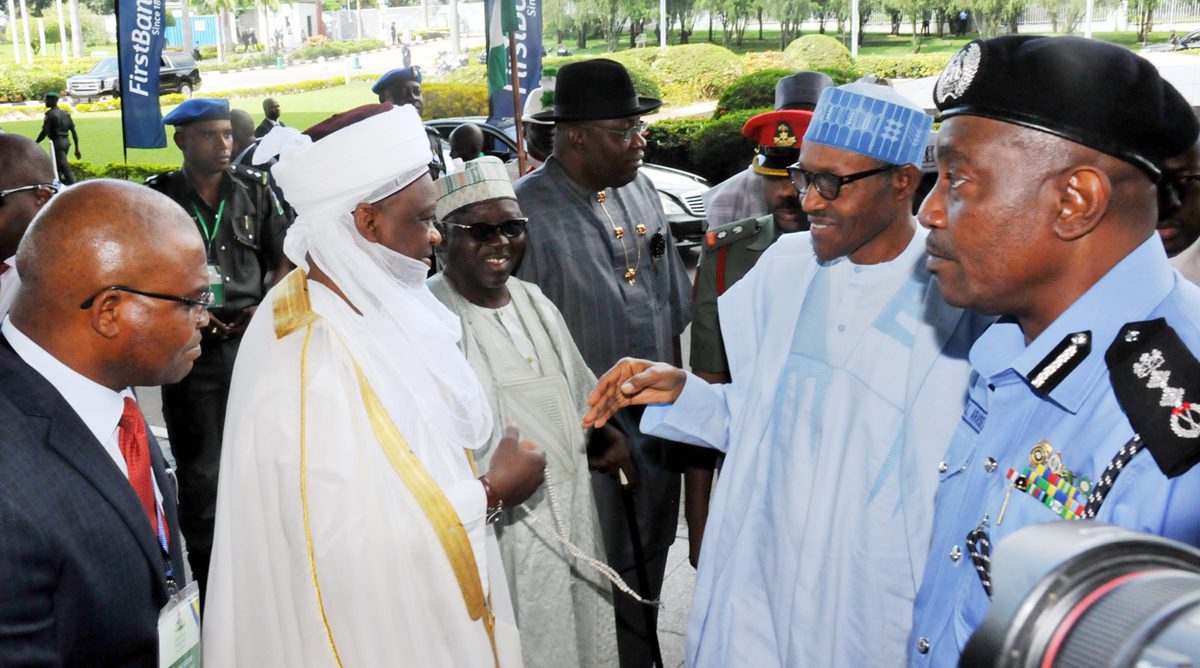 Buhari and Sultan of Sokoto
