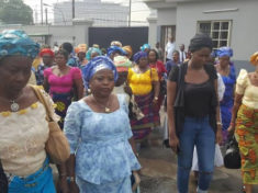 Day Ijaw women painted court red for Patience Jonathan