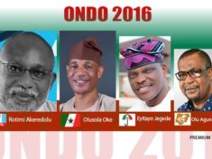 Governorship Battle in Ondo state.. Governorship contestants 1