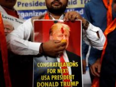 Indias Hindu Army celebrates Trump victory a few days early