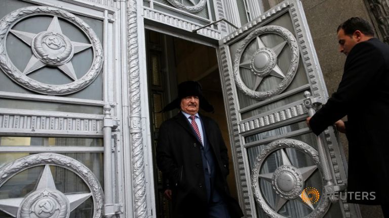 Libyan commander visits Russia to ask for help fighting Islamists