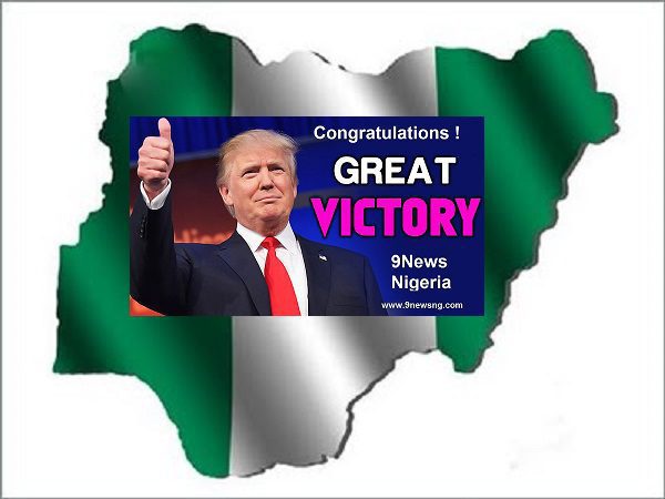 Nigerians Rejoice over Trumps victory