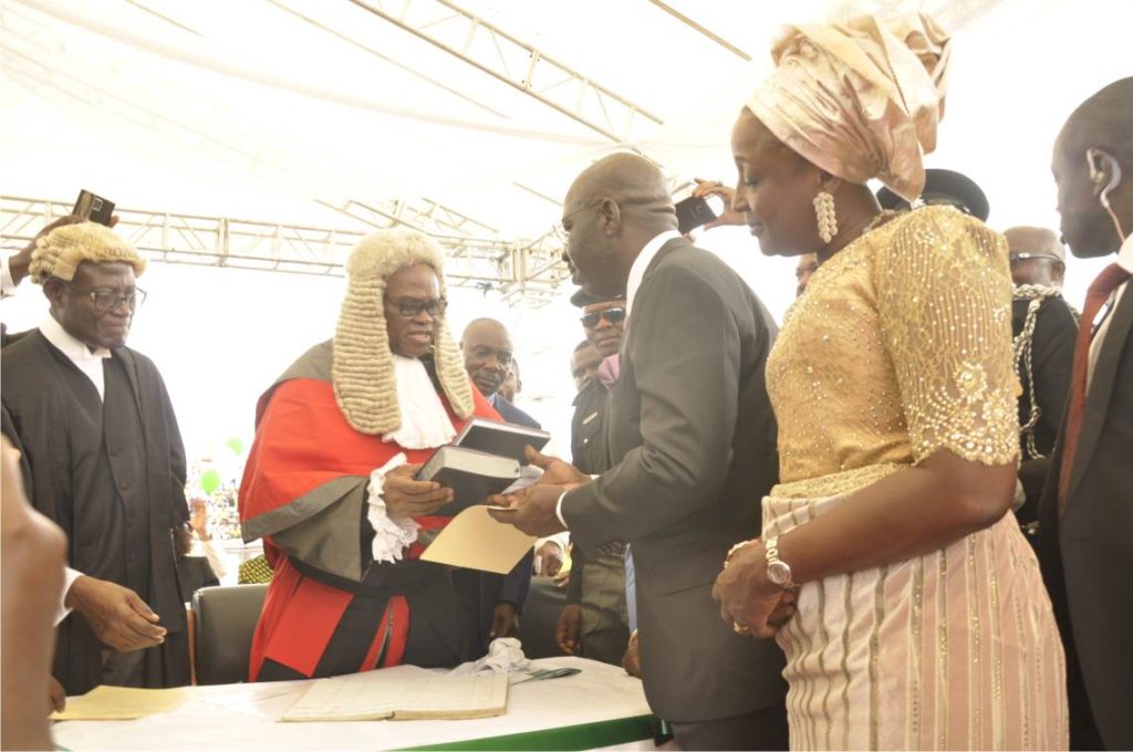 Obaseki sworn in as Edo Governor
