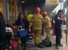 Six Critically Injured after man sets fire to a Melbourne Bank