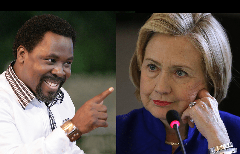 TB Joshua delete prediction for Clintons win