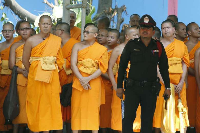 Thai prosecutors charge influential Buddhist monk over money laundering