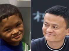 The little boy who looks like one of Chinas richest men