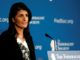 Trump names Haley a foreign policy novice as envoy to U.N