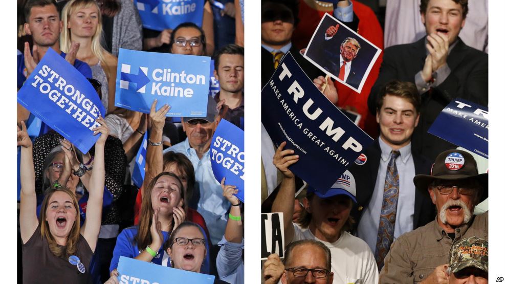 Two days to US Election Trump Clinton Make Closing Arguments Rally Supporters