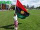 Biafran Baby with Biafran Flag