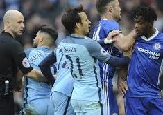 Chelsea and Man City fined for fracas
