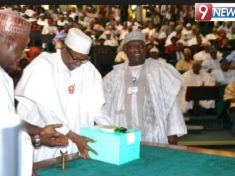 President Buhari presents 2017 Budget to Joint session of NASS