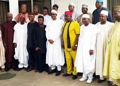 APC Governors Meet Buhari 1