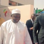 Adama Barrow left in Bamako now in Dakar