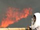 At least 100 homes burned as fire erupts in Valparaiso Chile
