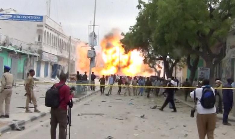 At least 13 people killed in Somalia hotel attack police
