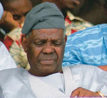 Buhari greets Akande at 78