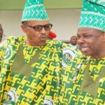 Buhari in Yoruba attire