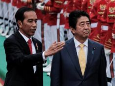 Indonesia Japan discuss maritime security railway project