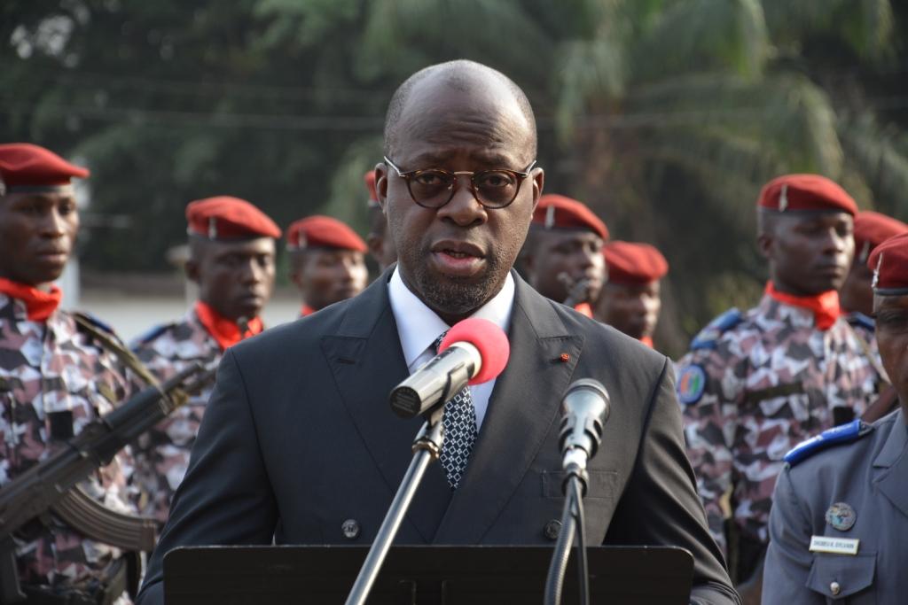 Ivory Coast Defence Minister Alain Richard Donwahi